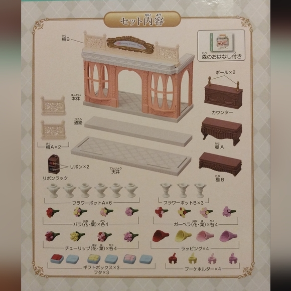 Sylvanian Familes "Blooming Flower Shop" - Picture 7 of 7